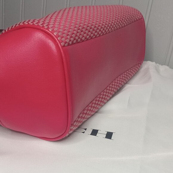 Coach Hot Pink Kelsey Purse - Picture 6 of 9